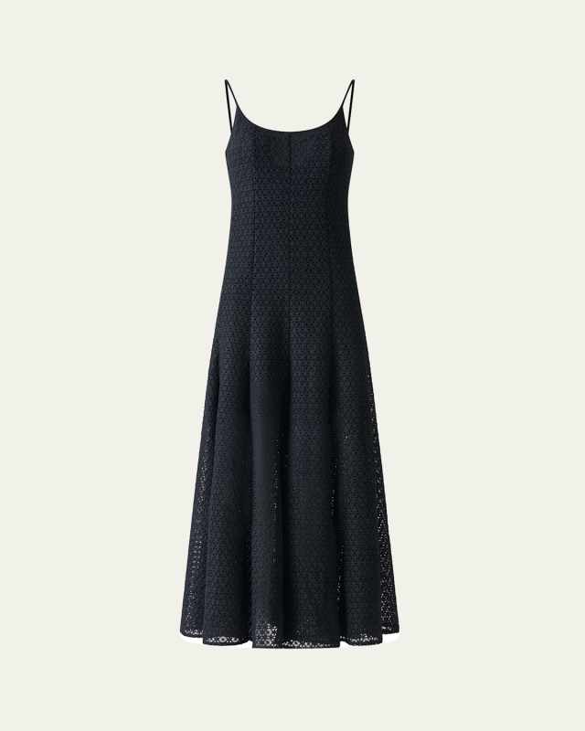 Daisy Guipure Flared Dress
